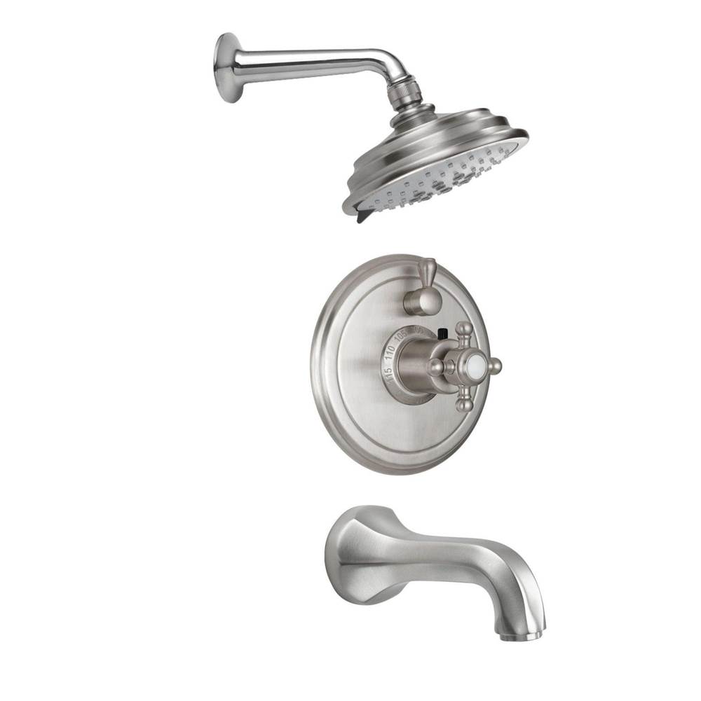California Faucets Trims Tub And Shower Faucets item KT04-47.25-MBLK