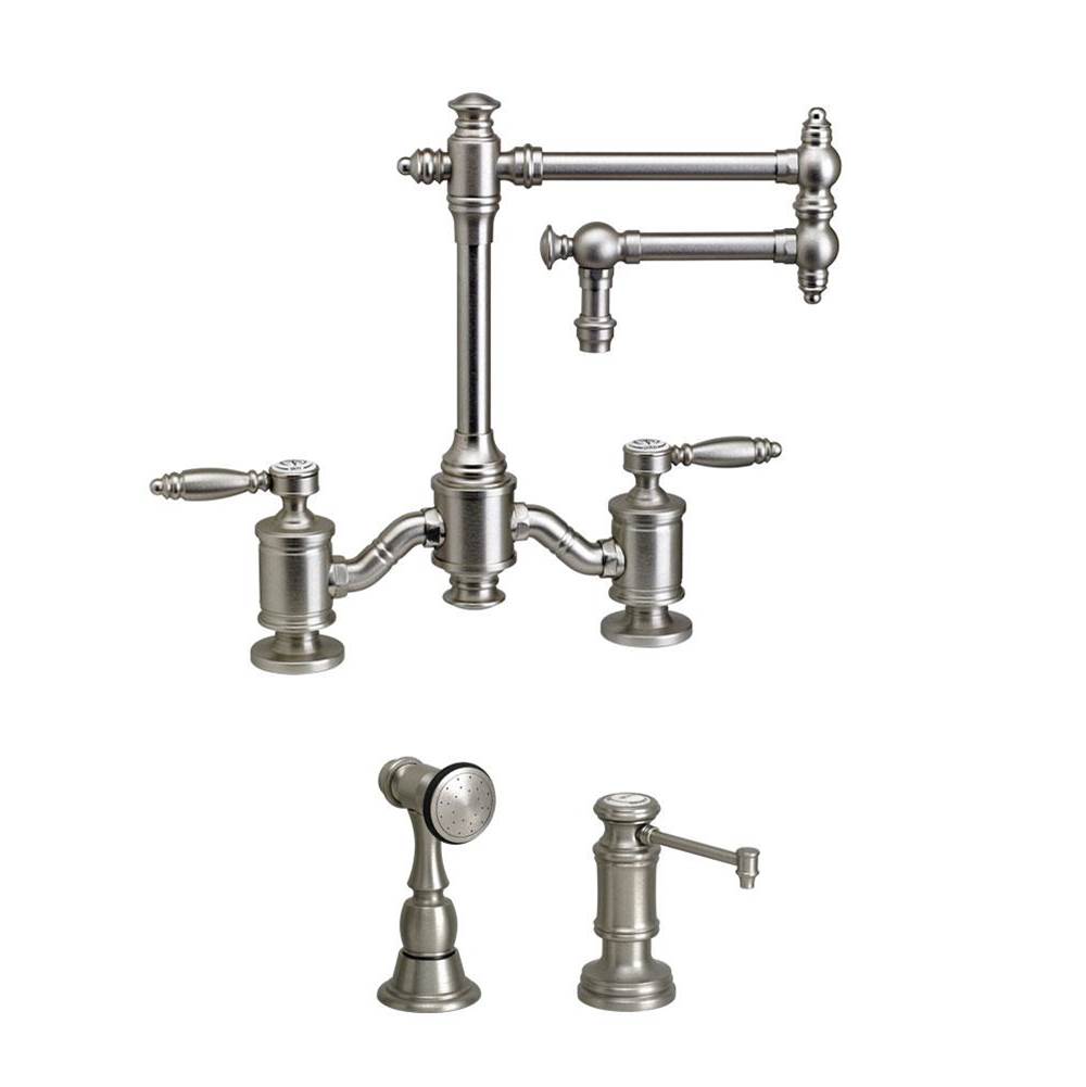 Waterstone Bridge Kitchen Faucets item 6100-12-2-PN