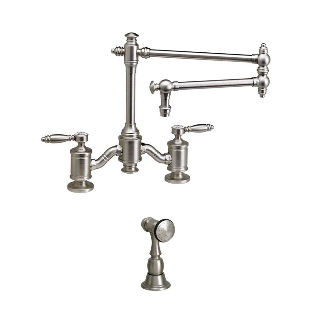 Waterstone Bridge Kitchen Faucets item 6100-18-1-SN