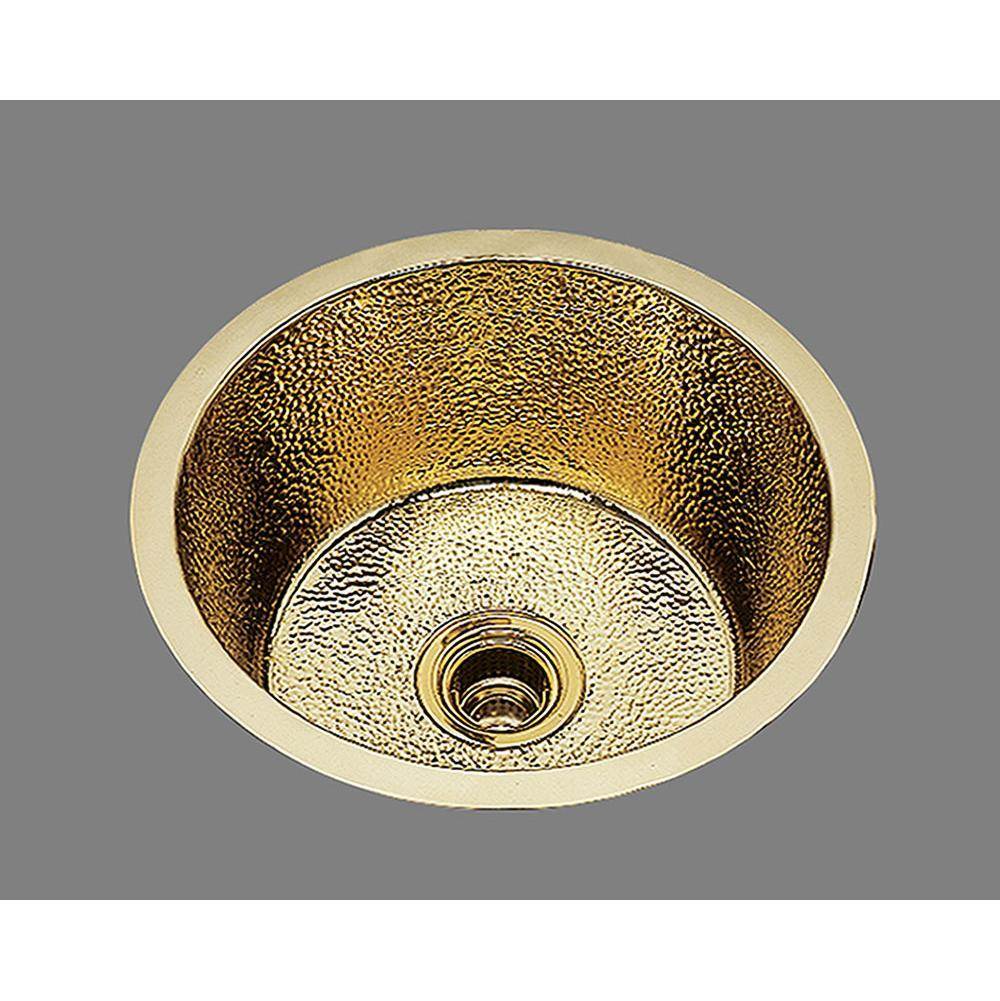 General Plumbing Supply DistributionAlnoLarge Round Prep/Bar Sink. Plain Pattern, Undermount and Drop In