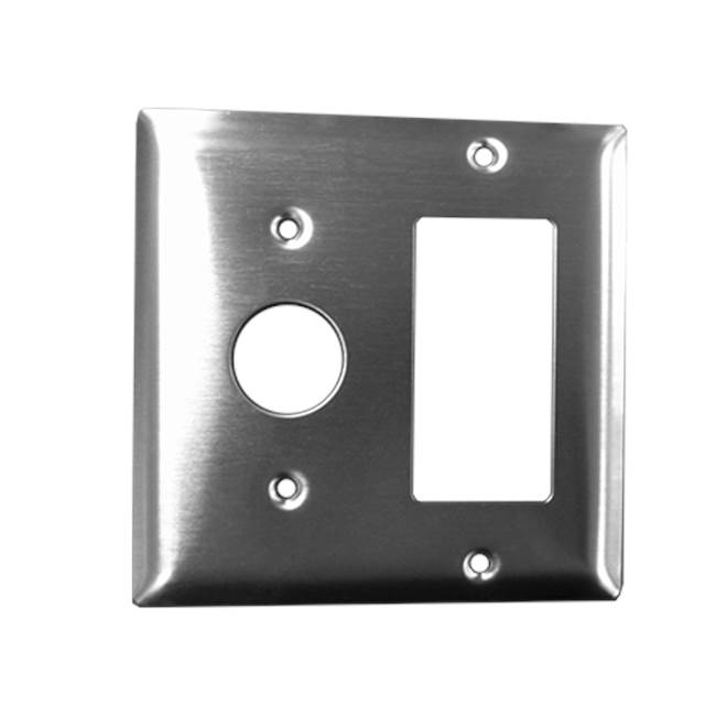 General Plumbing Supply DistributionAmba ProductsAmba Jeeves Double Gang Plate, Oil Rubbed Bronze