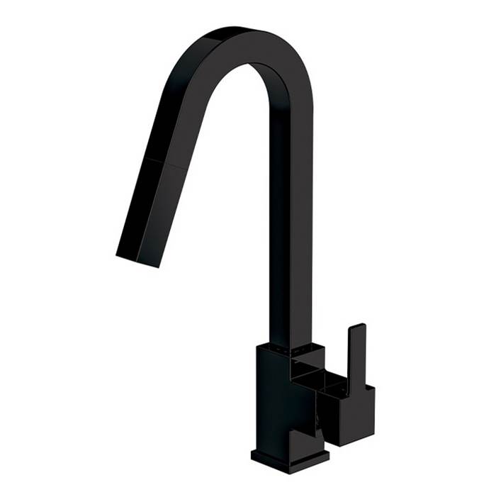 Aquabrass Pull Down Faucet Kitchen Faucets item ABFK3145NEBK