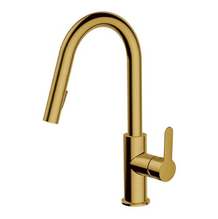 Aquabrass Pull Down Faucet Kitchen Faucets item ABFK6545NBGD