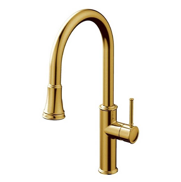 Aquabrass Pull Down Faucet Kitchen Faucets item ABFK6845NBGD