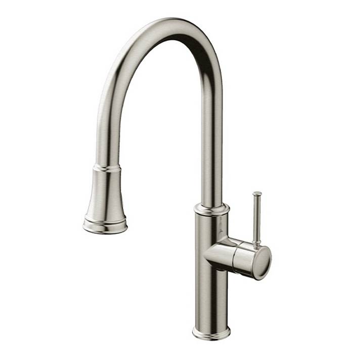 Aquabrass Pull Down Faucet Kitchen Faucets item ABFK6845NBNVD