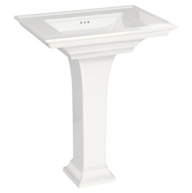 General Plumbing Supply DistributionAmerican StandardTown Square® S 8-Inch Widespread Pedestal Sink Top and Leg Combination