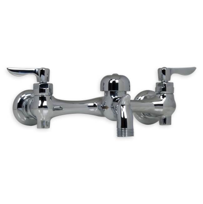 General Plumbing Supply DistributionAmerican StandardWall-Mount Service Sink Faucet With 3-Inch Vacuum Breaker Spout