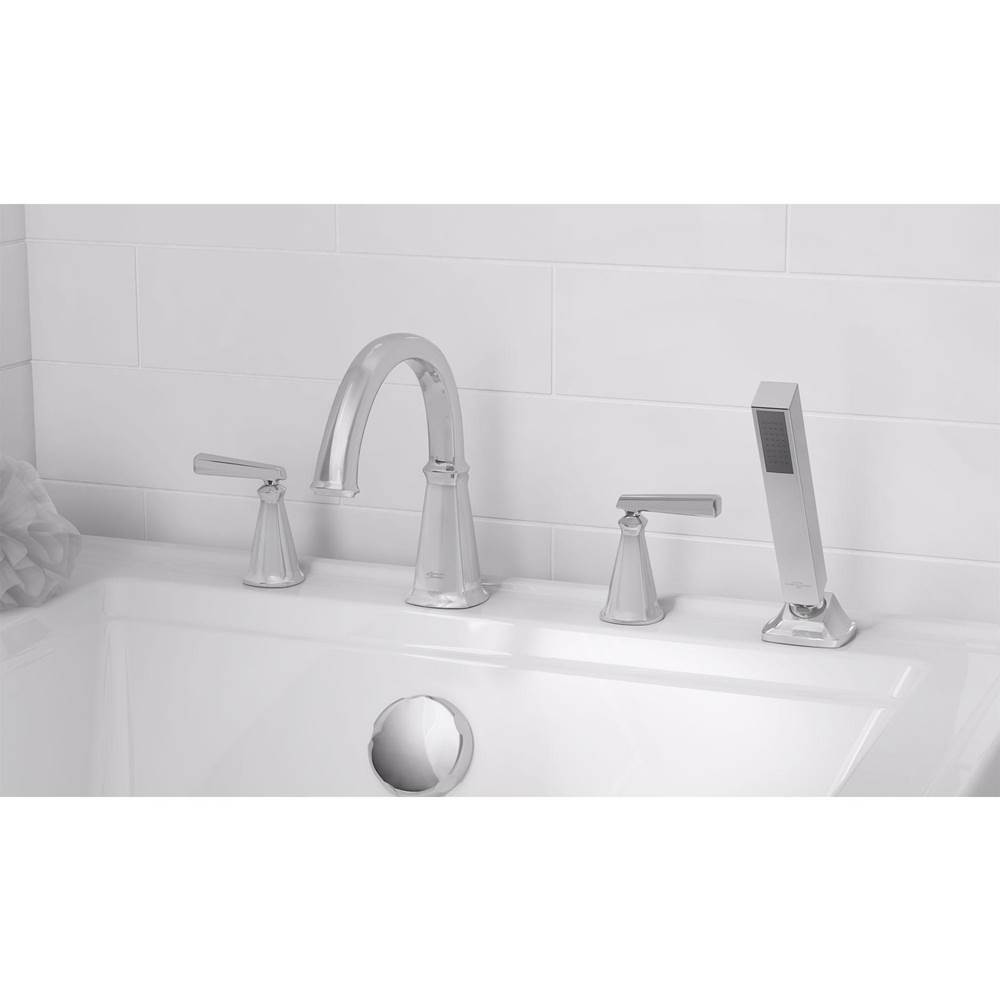 General Plumbing Supply DistributionAmerican StandardEdgemere® Bathtub Faucet With Lever Handles and Personal Shower for Flash® Rough-In Valve