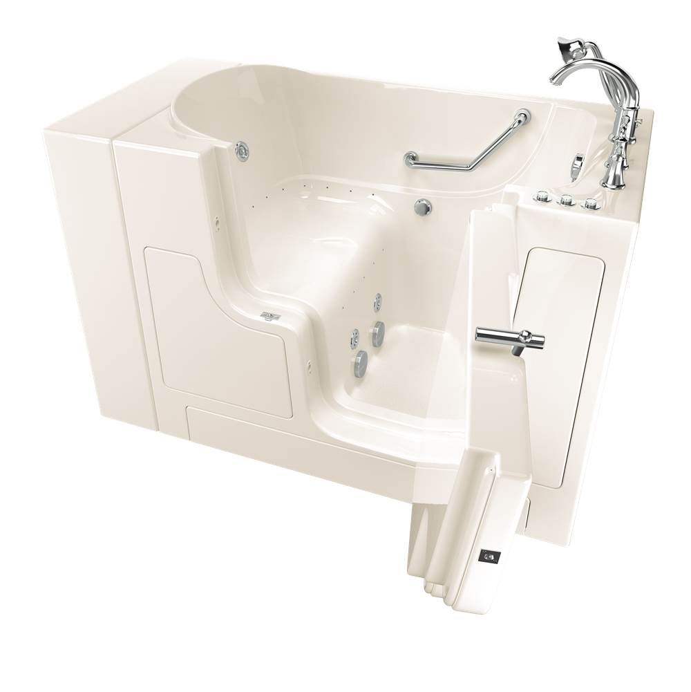 General Plumbing Supply DistributionAmerican StandardGelcoat Value Series 30 x 52 -Inch Walk-in Tub With Combination Air Spa and Whirlpool Systems - Right-Hand Drain With Faucet