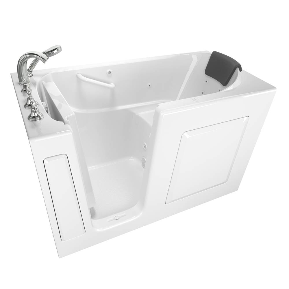 General Plumbing Supply DistributionAmerican StandardGelcoat Premium Series 30 x 60 -Inch Walk-in Tub With Whirlpool System - Left-Hand Drain With Faucet