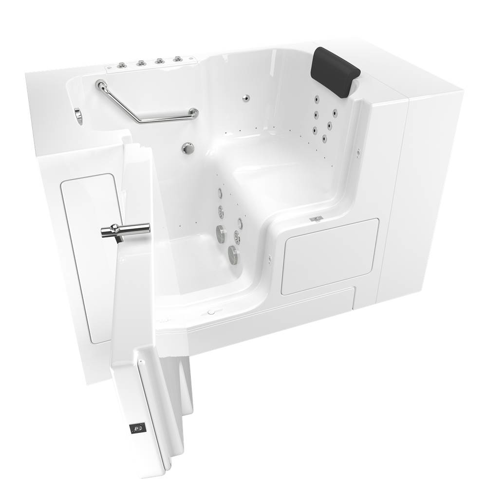 General Plumbing Supply DistributionAmerican StandardGelcoat Premium Series 32 x 52 -Inch Walk-in Tub With Combination Air Spa and Whirlpool Systems - Left-Hand Drain