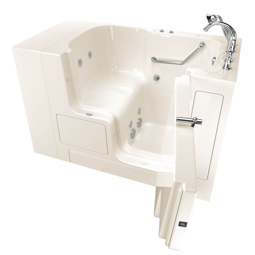 General Plumbing Supply DistributionAmerican StandardGelcoat Value Series 32 x 52 -Inch Walk-in Tub With Whirlpool System - Right-Hand Drain With Faucet