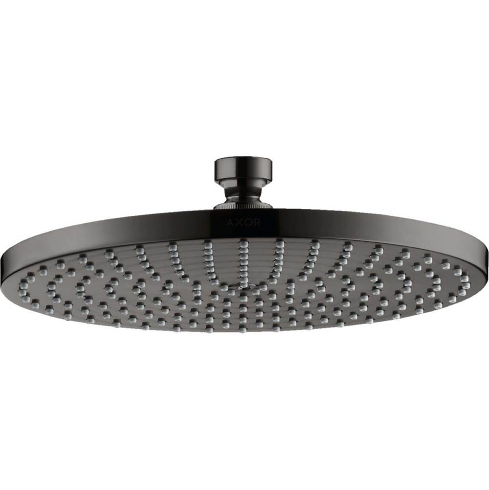 General Plumbing Supply DistributionAxorStarck Showerhead 240 1-Jet, 2.5 GPM in Polished Black Chrome