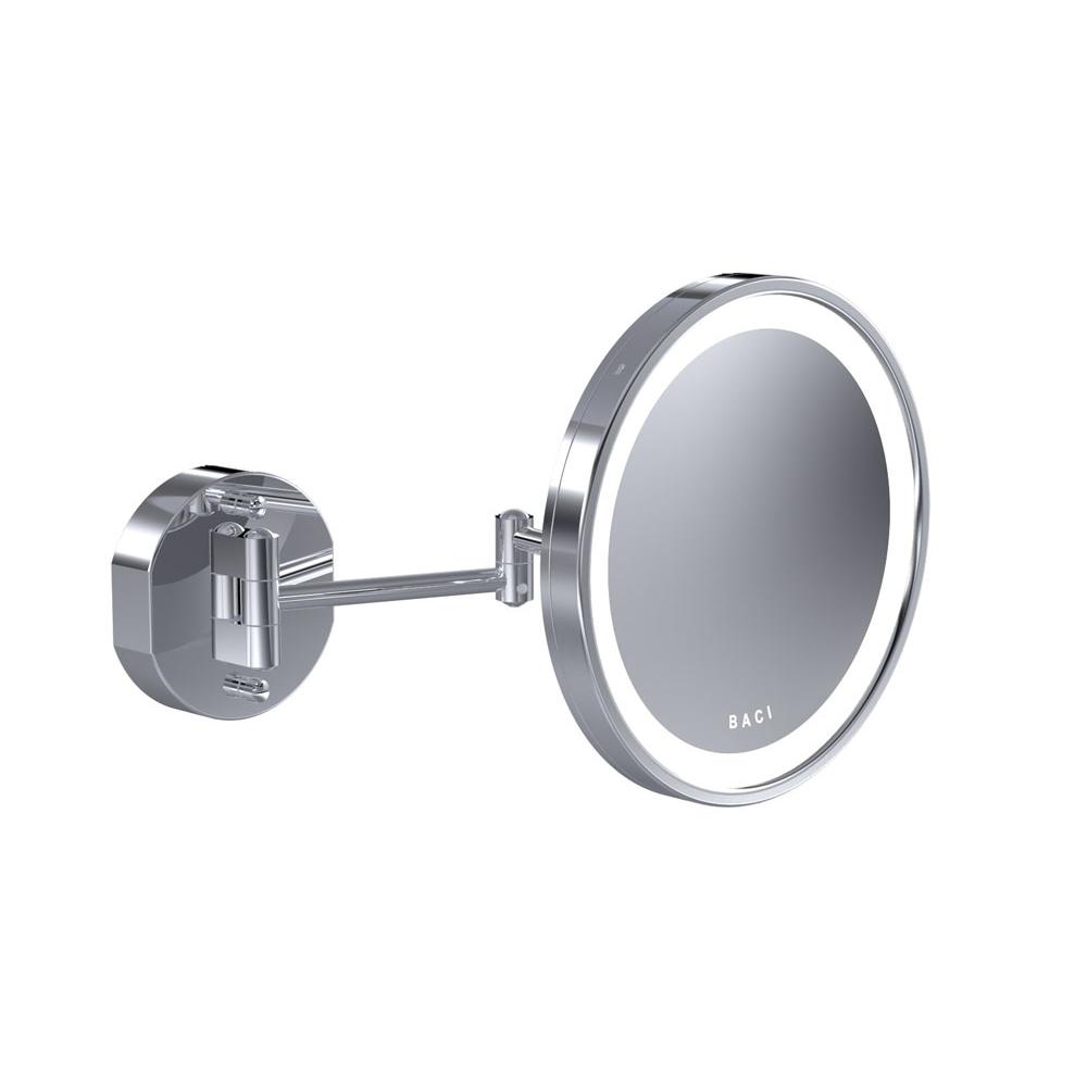 Baci Mirrors Magnifying Mirrors Bathroom Accessories item BSR-302-SN