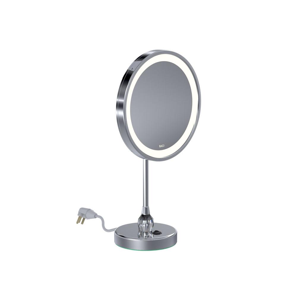 Baci Mirrors Magnifying Mirrors Bathroom Accessories item BSR-327-BRS