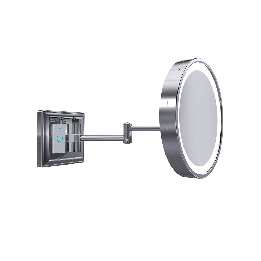 Baci Mirrors Magnifying Mirrors Bathroom Accessories item BSR-SMT-30-CHR