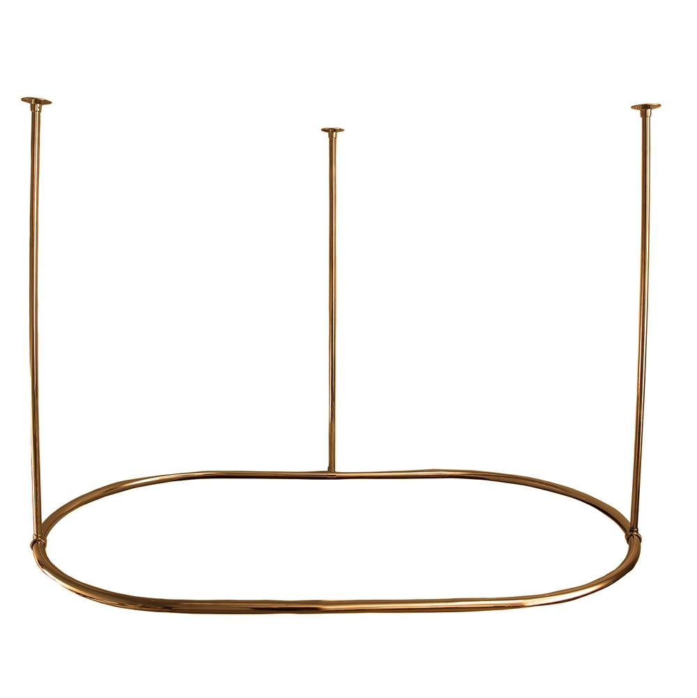 General Plumbing Supply DistributionBarclay72'' Oval Shower CurtainRing-Polished Brass
