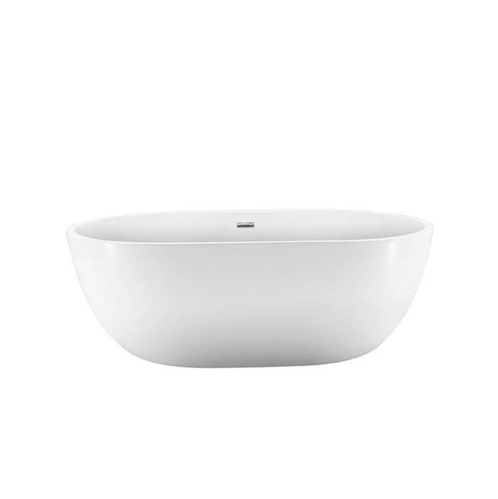 Barclay Free Standing Soaking Tubs item ATOV7H71WIG-CP