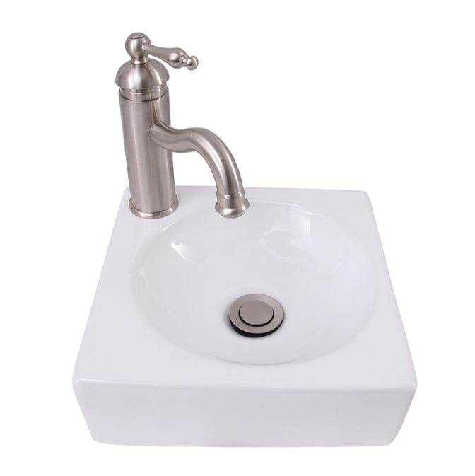 Barclay  Bathroom Sinks item 4-1138WH