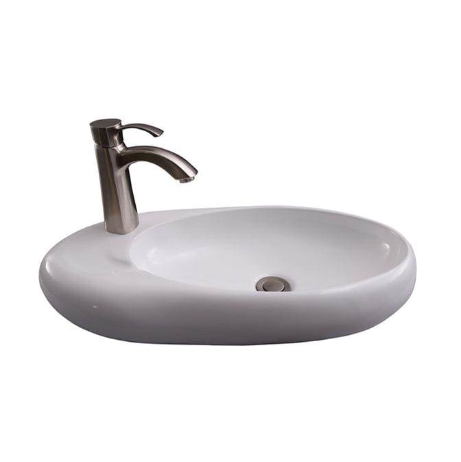 Barclay Wall Mounted Bathroom Sink Faucets item 4-9150WH