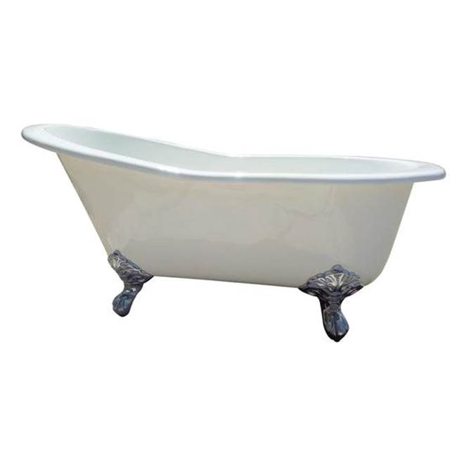 Barclay Clawfoot Soaking Tubs item CTS7H67I-WH-CP