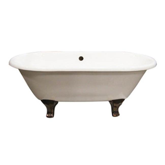 Barclay Free Standing Soaking Tubs item CTDRN61J-WH-PN