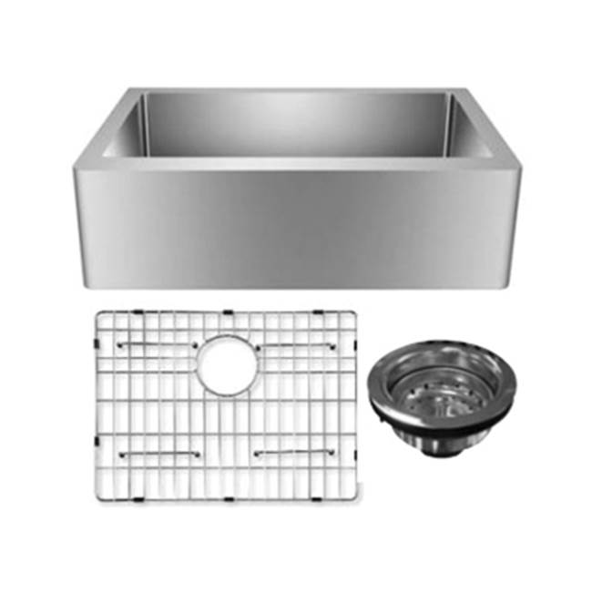 General Plumbing Supply DistributionBarclayAdelphia 27''Gold Ss Farmr Sink W/Gold Wiregrid And Strainer