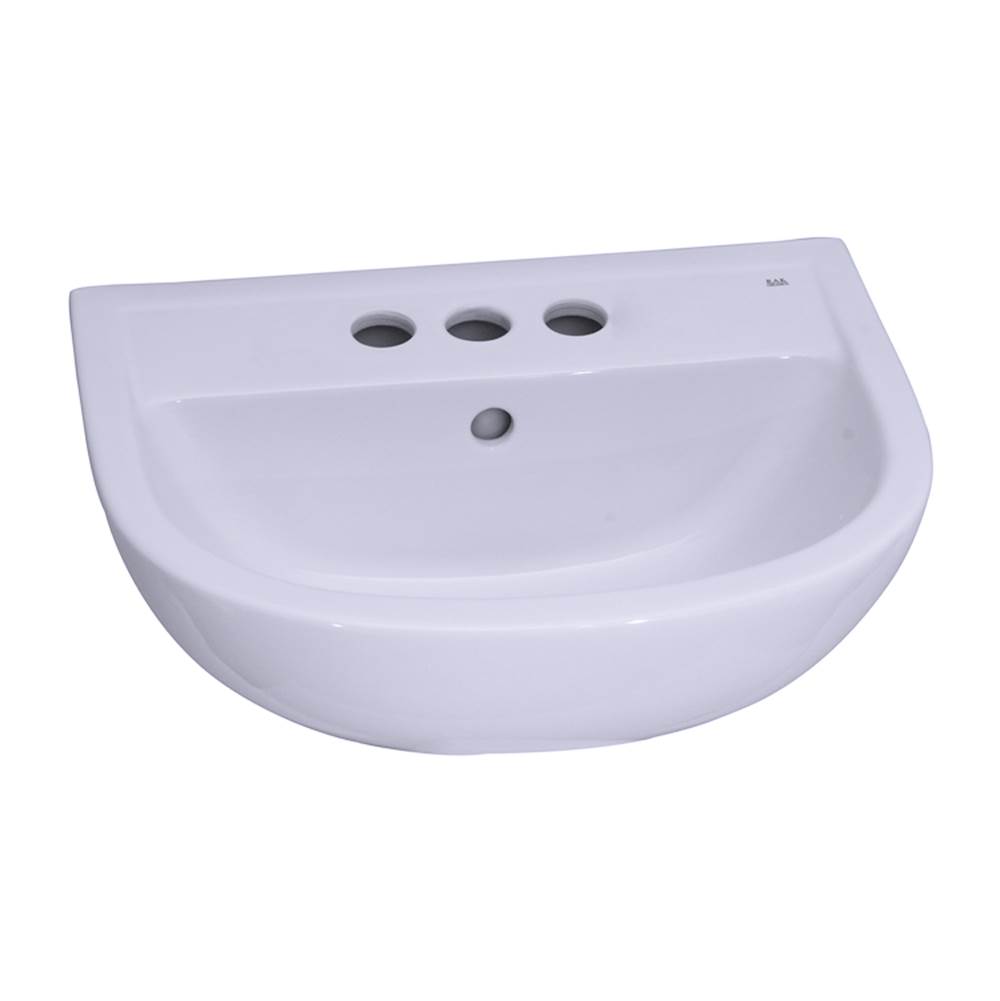 Barclay Wall Mount Bathroom Sinks item 4-614WH