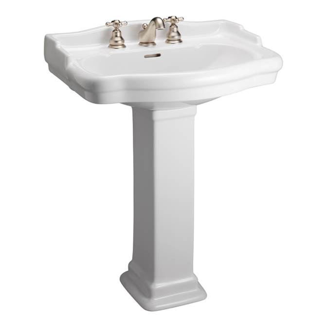 Barclay Complete Pedestal Bathroom Sinks item B/3-864WH