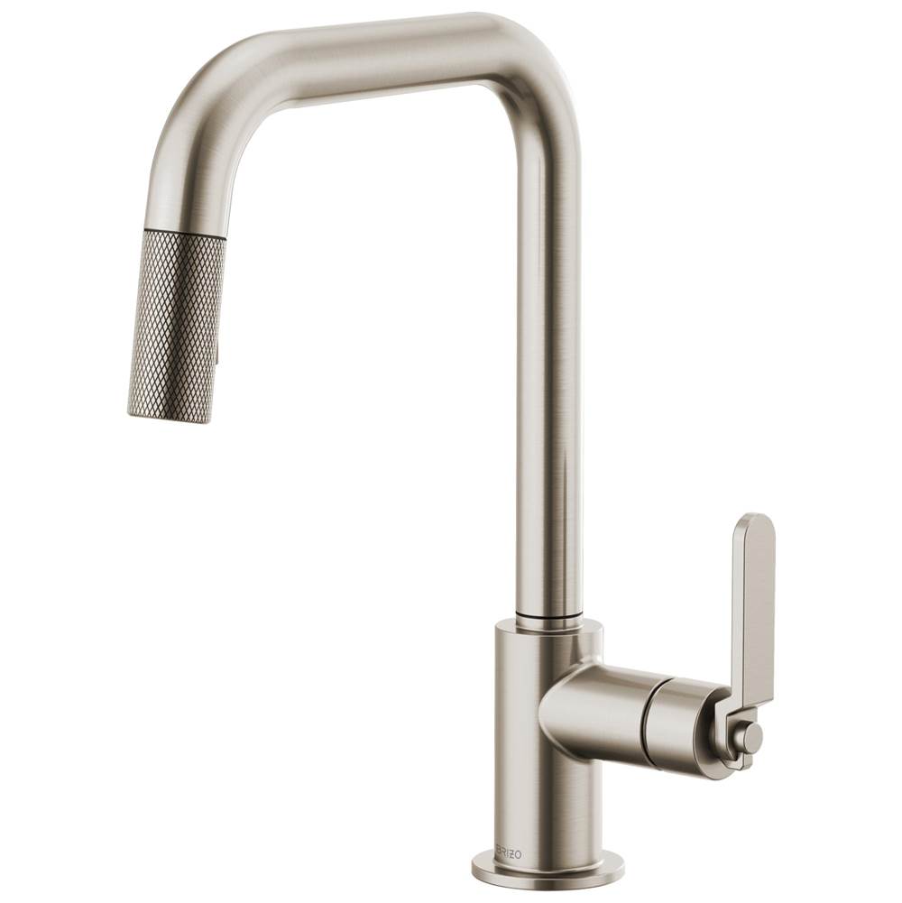 General Plumbing Supply DistributionBrizoLitze® Pull-Down Faucet with Square Spout and Industrial Handle