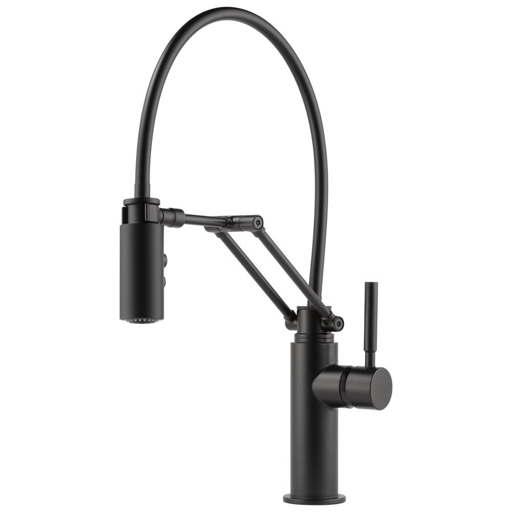 Brizo Retractable Faucets Kitchen Faucets item 63221LF-BL