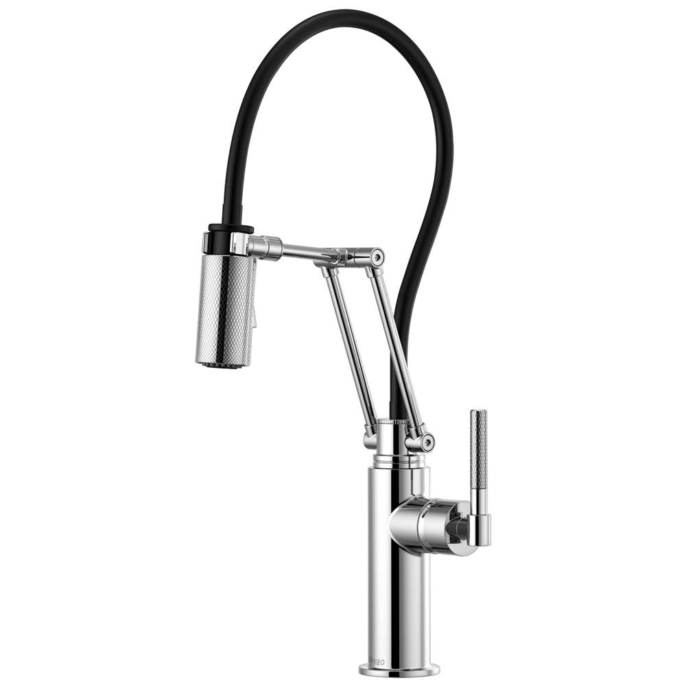 General Plumbing Supply DistributionBrizoLitze® Articulating Faucet with Knurled Handle