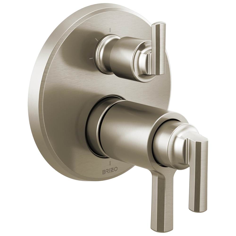 Brizo Thermostatic Valve Trims With Integrated Diverter Shower Faucet Trims item T75598-NK