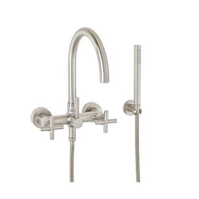 General Plumbing Supply DistributionCalifornia FaucetsContemporary Wall Mount Tub Filler - Arc Spout