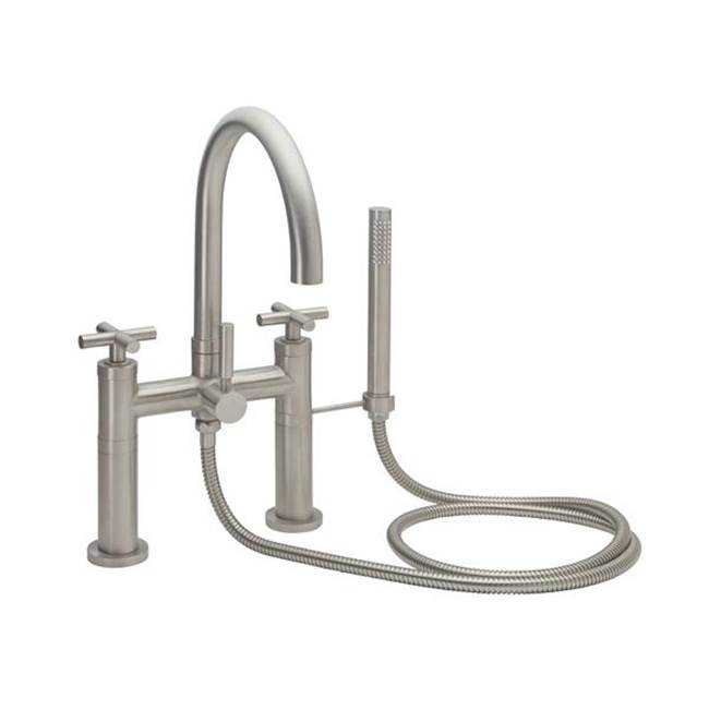 California Faucets Deck Mount Tub Fillers item 1108-E3.20-SN