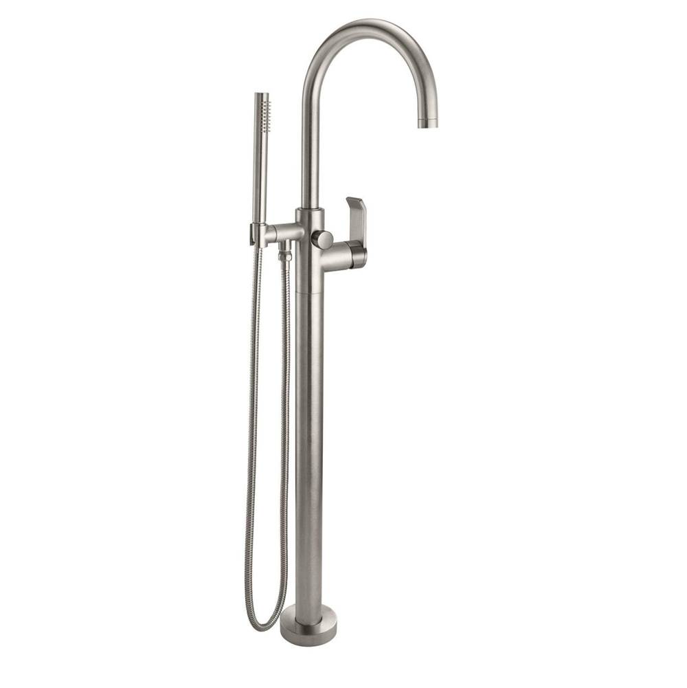 General Plumbing Supply DistributionCalifornia FaucetsContemporary Single Hole Floor Mount Tub Filler - Arc Spout