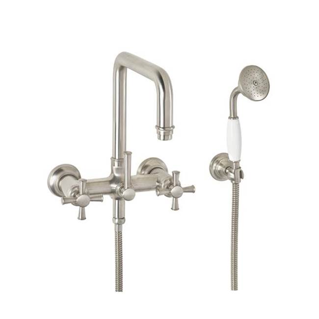 California Faucets Wall Mount Tub Fillers item 1406-48X.18-MBLK