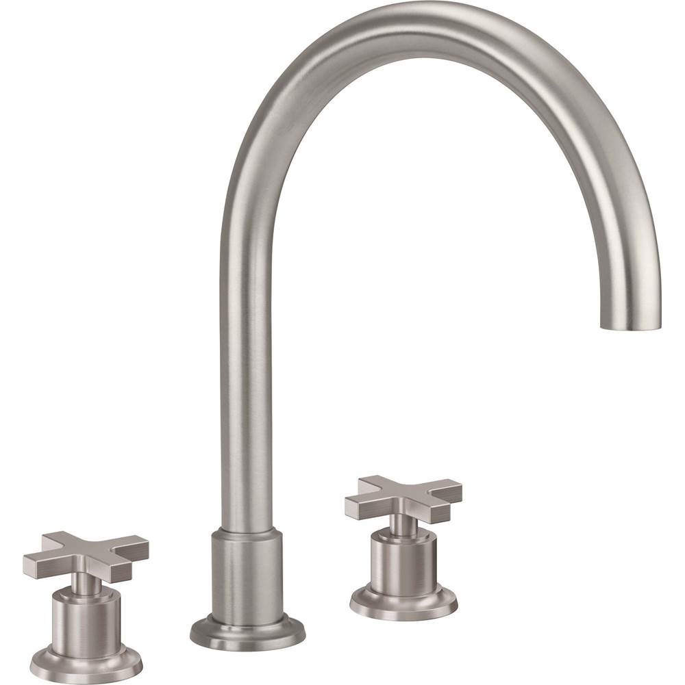 California Faucets  Roman Tub Faucets With Hand Showers item 4508AX-LSG