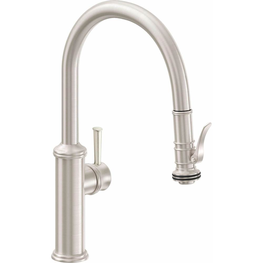 California Faucets Pull Down Faucet Kitchen Faucets item K10-102SQ-48-CB