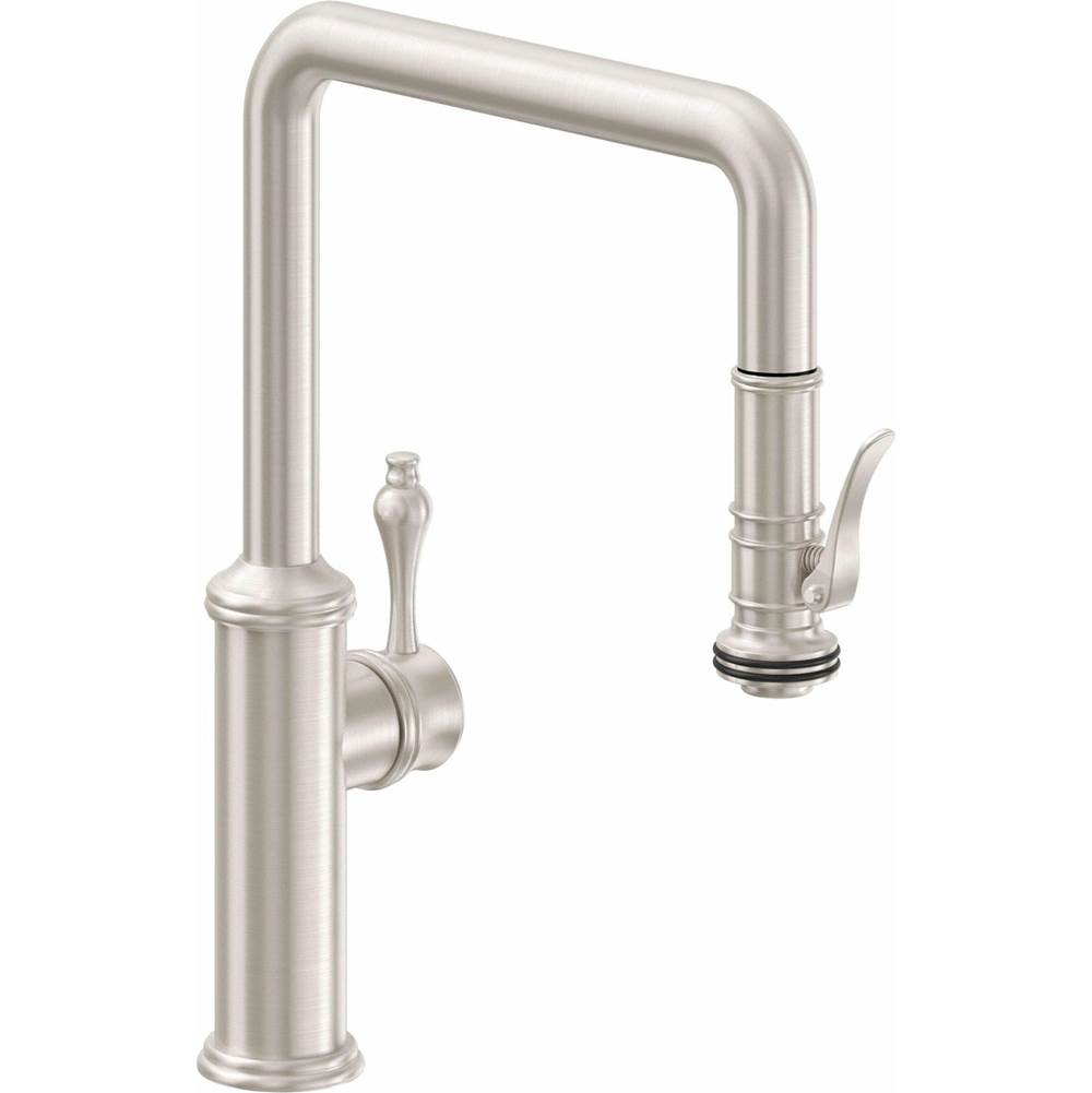 California Faucets Pull Down Faucet Kitchen Faucets item K10-103SQ-48-MWHT