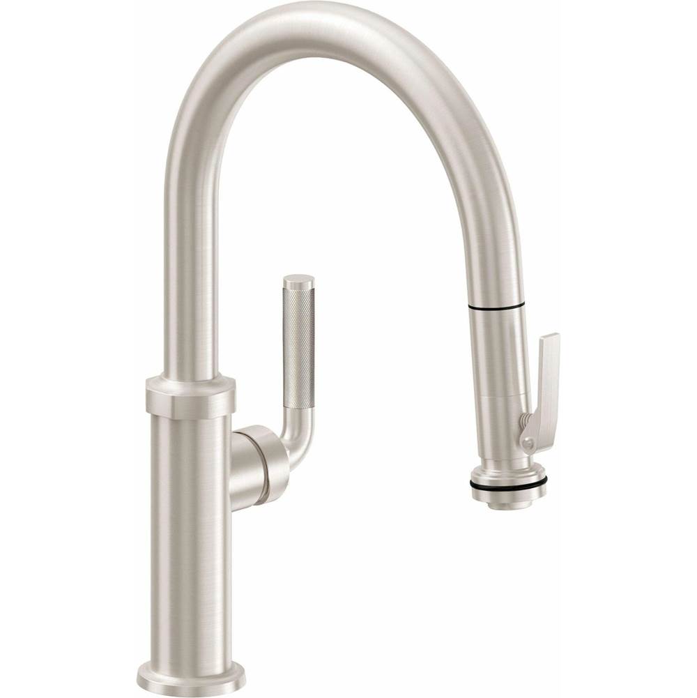 California Faucets Pull Down Faucet Kitchen Faucets item K30-102SQ-SL-BNU