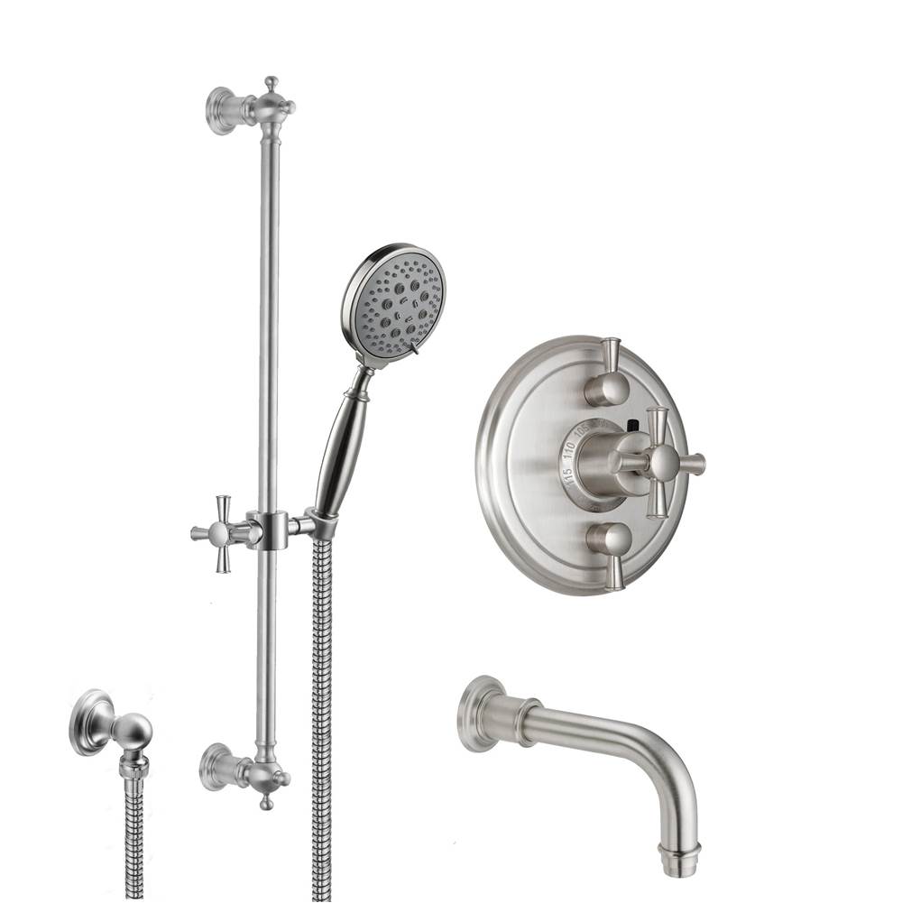 California Faucets Shower System Kits Shower Systems item KT06-48X.25-MWHT