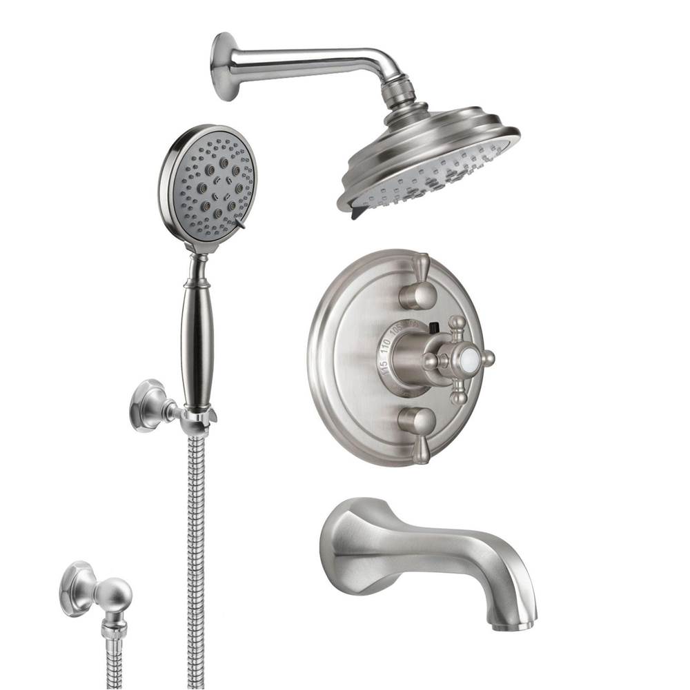 California Faucets Shower System Kits Shower Systems item KT07-47.25-PB