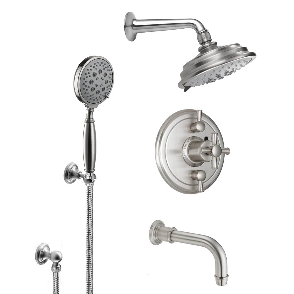 California Faucets Shower System Kits Shower Systems item KT07-48X.25-MWHT