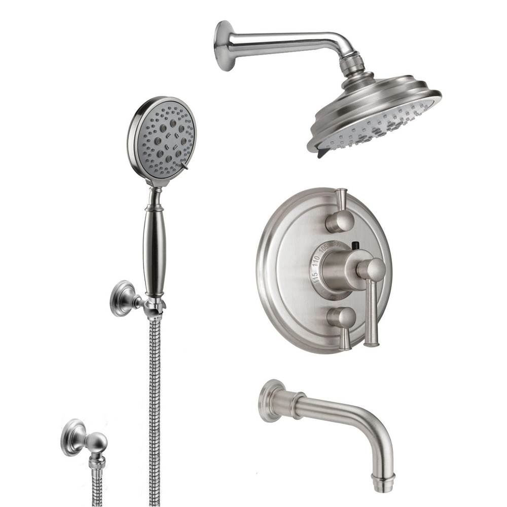 California Faucets Shower System Kits Shower Systems item KT07-48.25-PBU