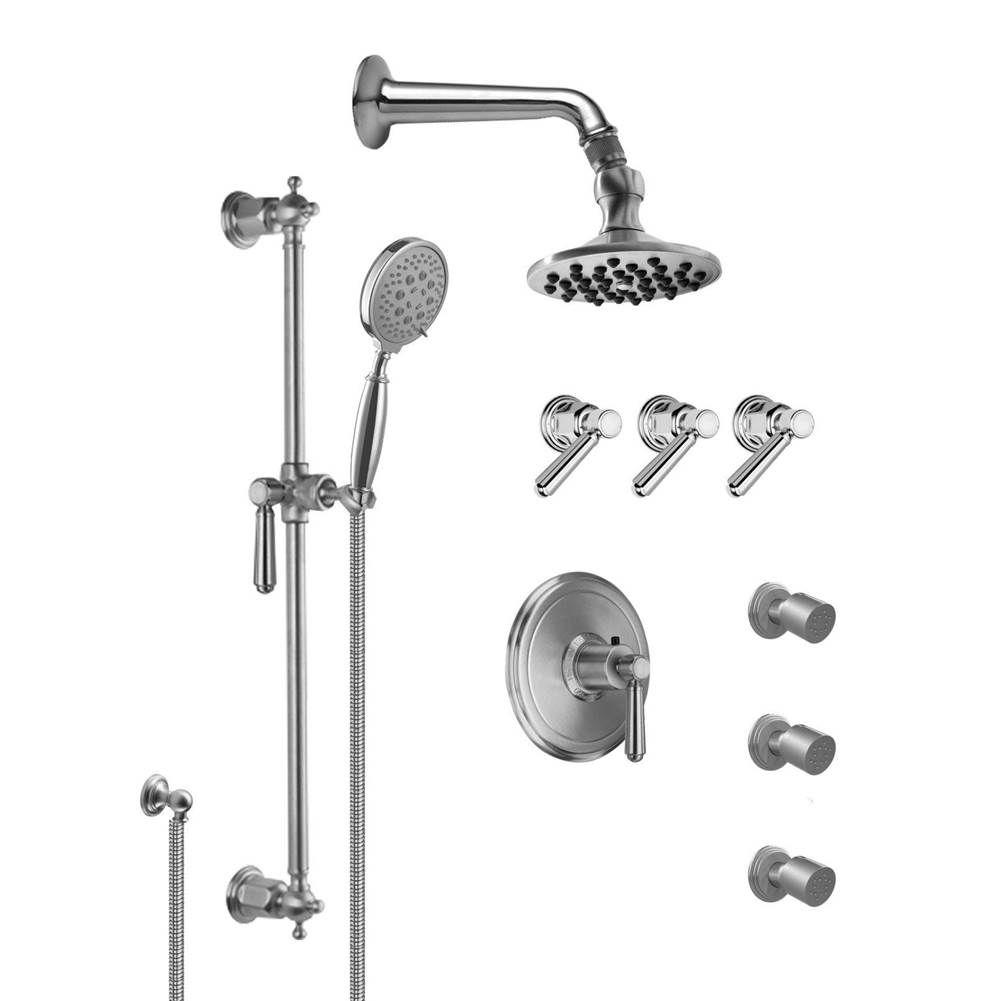 California Faucets Shower System Kits Shower Systems item KT08-33.25-MWHT
