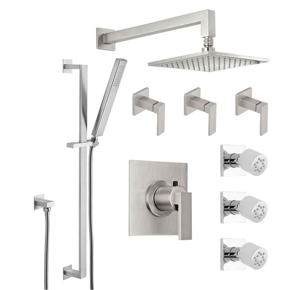 California Faucets Shower System Kits Shower Systems item KT08-77.18-ABF