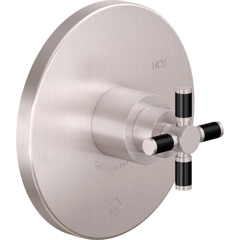 California Faucets Pressure Balance Valve Trims Shower Faucet Trims item TO-PBL-30XF-WHT