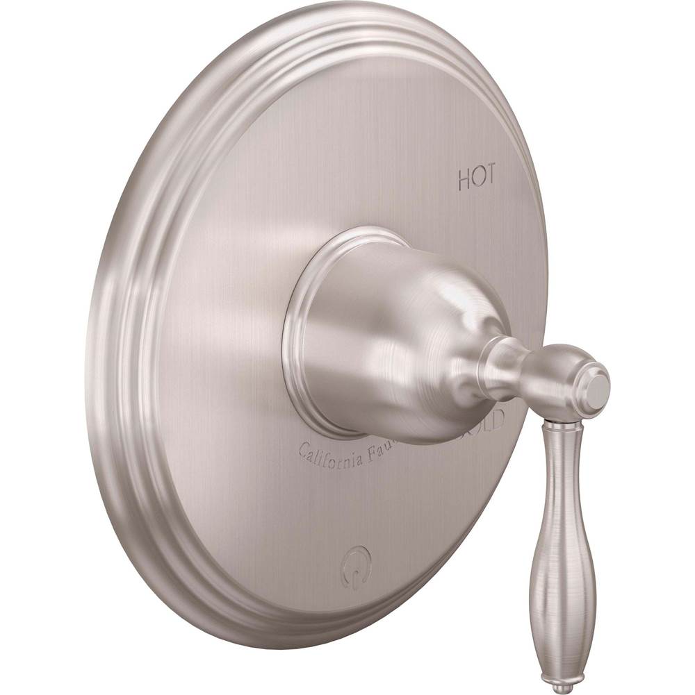 California Faucets Pressure Balance Valve Trims Shower Faucet Trims item TO-PBL-64-WHT