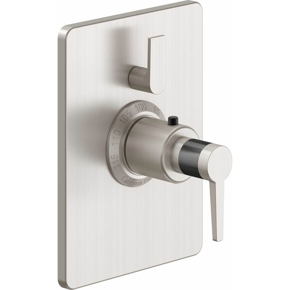California Faucets Thermostatic Valve Trim Shower Faucet Trims item TO-THC1L-53F-PB
